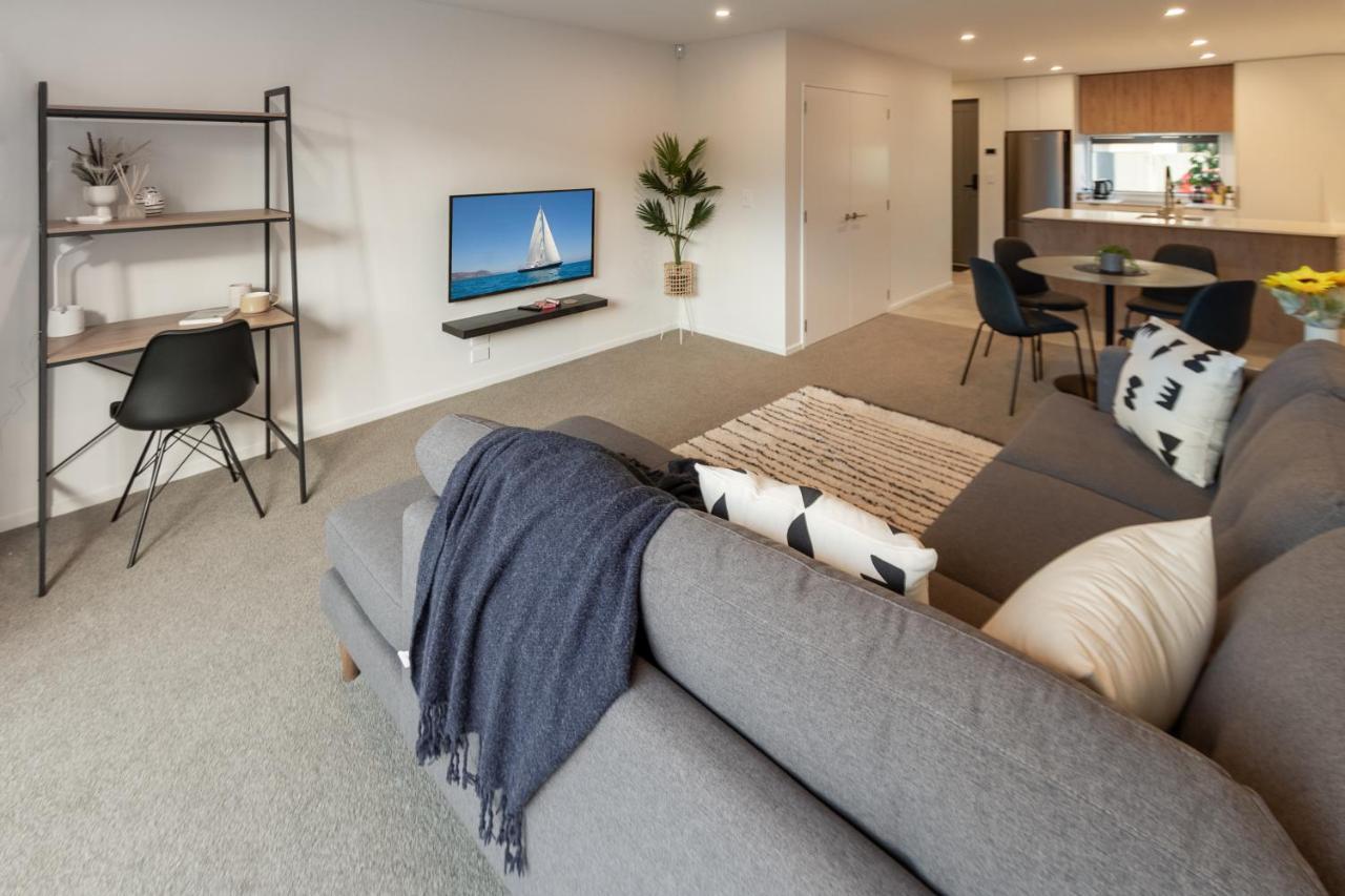 City Lights Retreat With Carpark 2 Bed 2 Bath Christchurch Kültér fotó